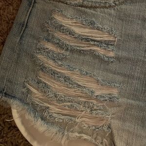 american eagle jean shorts